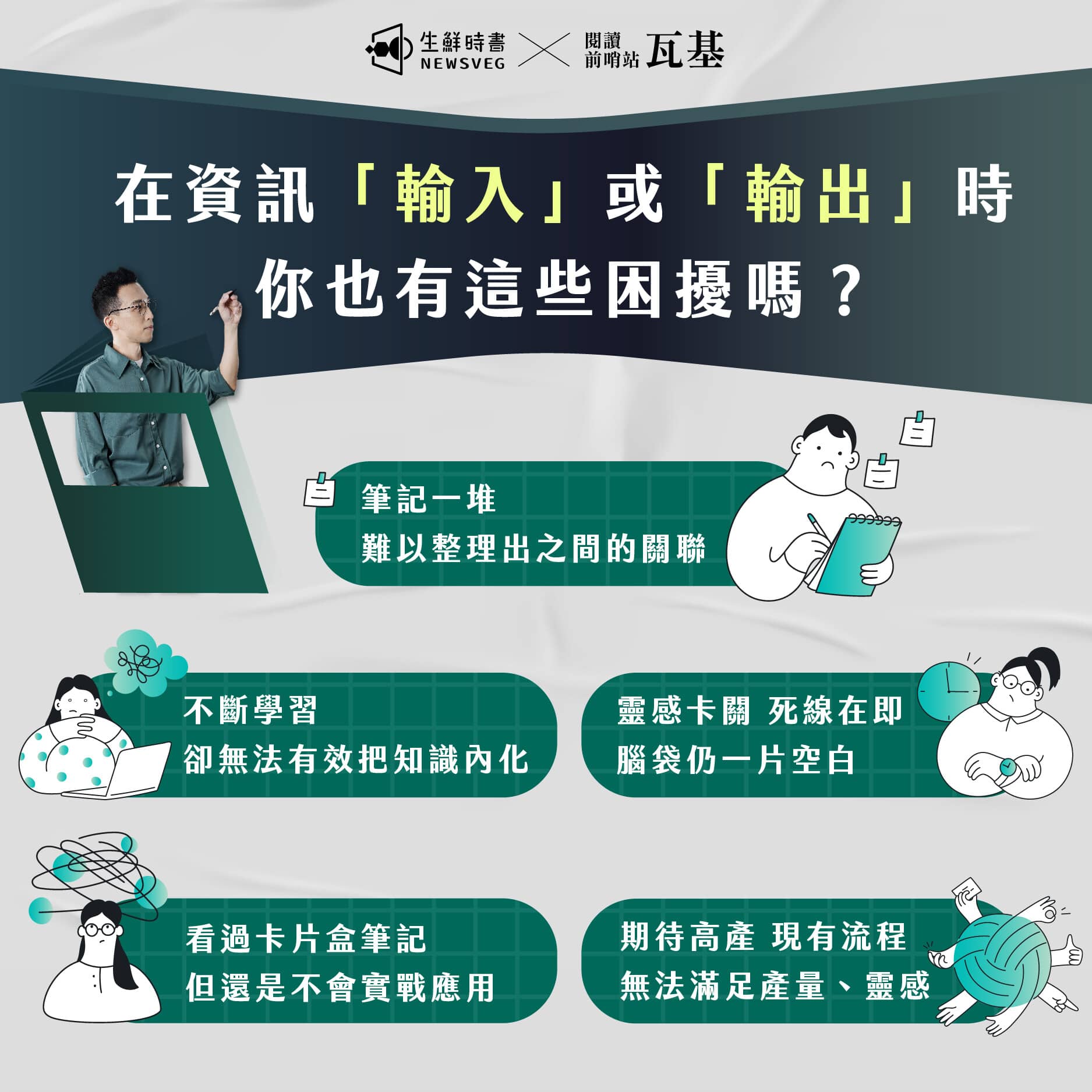 卡片盒筆記實戰課｜靈感捕捉到高效產出的知識管理系統| 商業思維課程- PressPlay