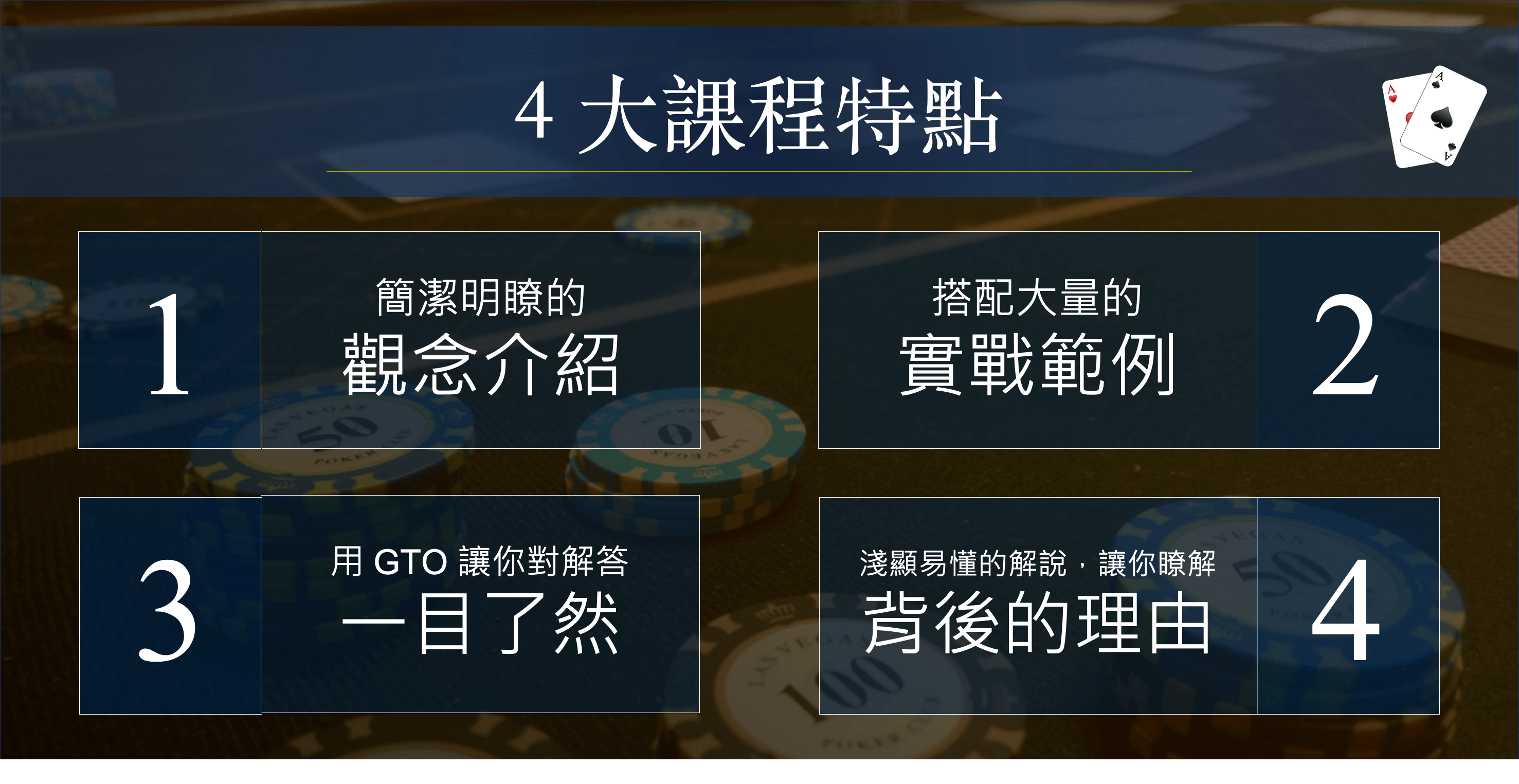 從0 到1：建構屬於自己的德州撲克策略| 其他投資理財學習課程- PressPlay