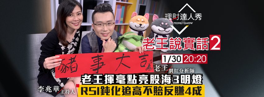 【老王說實話第二季第7集】老王揮毫點亮股海3明燈,RSI鈍化追高不賠反賺4成 ! - PressPlay Academy