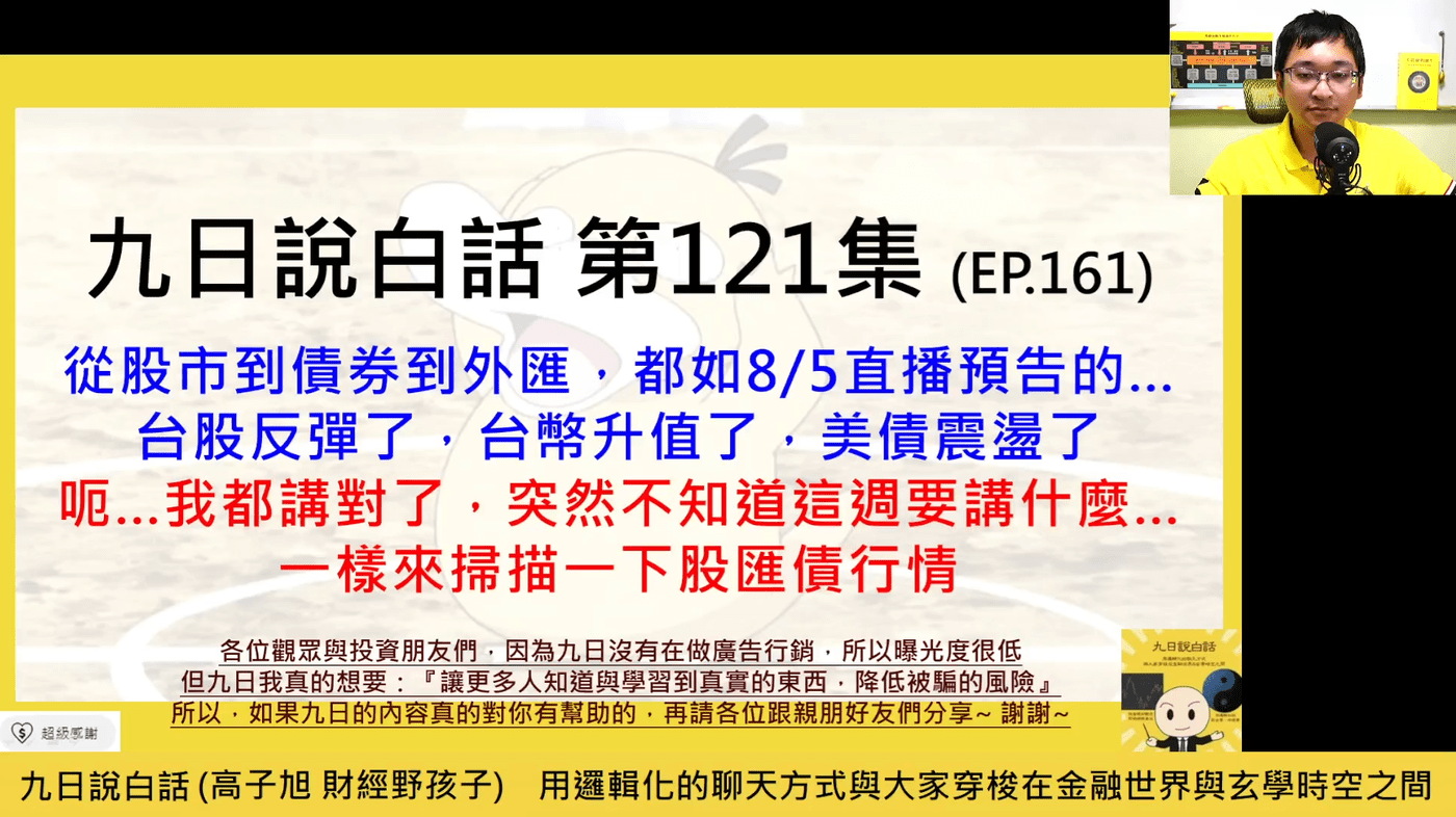 九日說白話122 短片版- 你知道經濟衰不衰退，就是假議題嗎~？】你知道過去- PressPlay