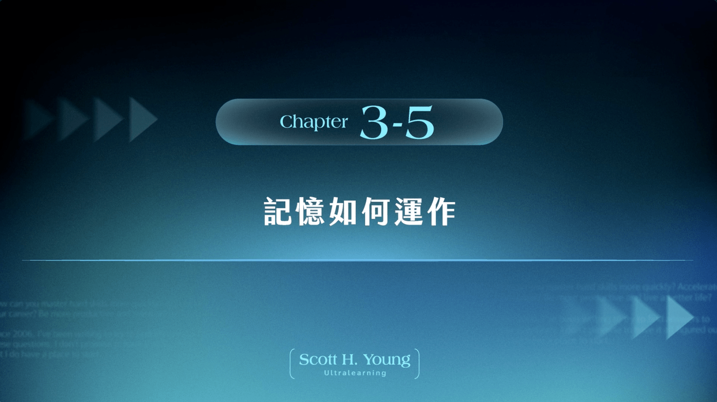 3-5 記憶如何運作- PressPlay